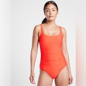 *NEW* Athleta square neck one piece bathing suit
